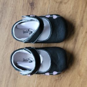 NEW Little soles leather Mary  janes 0-3m